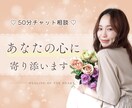 チャット／今すぐ話そう！あなたの想いお聴きします 人間関係、恋愛、家族、仕事など何でも聴きます イメージ1