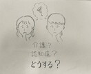 介護？どうしよう。。まずはお話伺います 親の様子が最近変。認知症？どこに相談したら。とお困りの方 イメージ1