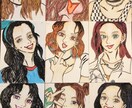 ご要望のリクエストに応えてイラスト描きます 似顔絵、SNSなど用のアイコン描きます。 イメージ4