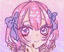 SNSなどで使えるゆめかわいいイラストを描きます 似顔絵、版権絵もOK！かわいい絵柄からクールな絵柄まで対応 イメージ1