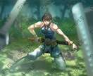 カラーイラスト作成いたします ヘッダー、サムネイルなどにお使いください。 イメージ1