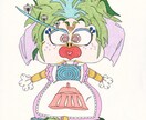 ポップなオリジナルキャラを手描きでイラストにします 写真やイメージを教えてください イメージ9