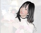 お写真をリアルタッチな似顔絵イラストにします お好きな写真を1枚リアルタッチな似顔絵イラストにいたします！ イメージ1