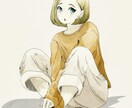 イラストを描きます 柔らかい雰囲気のイラストをアイコンに イメージ1