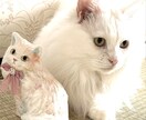 猫の張子置物｜うちの子を立体作品を制作します ペットの猫を、やさしい質感の立体作品に仕立てます イメージ9
