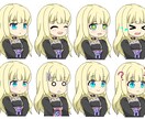 アイコンやヘッダー等イラスト作成を行います 似顔絵風もOK！画風のイメージを言ってくだされば対応します！ イメージ3