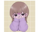 量産｜ちらっとミニキャラ描きます アイコン｜SNS｜配信等で使える◎ イメージ2