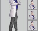 アイコン、立ち絵、オリキャラ制作いたします あなたのイメージする人物像を形にします。 イメージ6