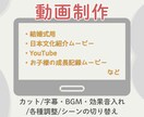 繊細さんが動画作成します 結婚式用やメッセージ動画など気持ちを込めて制作します イメージ1