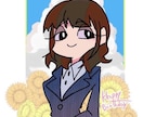 シンプルでかわいい似顔絵を描かせていただきます アイコンなどにぴったりのイラストをお作りいたします！ イメージ5