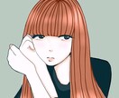 おしゃれでかわいいアイコン描きます SNSで目を引くイラスト♡優しい価格でお届けします！ イメージ3