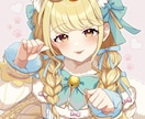 ミニキャラから一枚絵まで可愛く描きます かわいく華やかな女の子イラストが得意です。 イメージ7