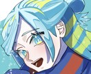 snsアイコン制作します あなたのオリキャラをアイコンに！お気軽にお声掛けください！ イメージ3
