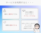 インスタの３枚固定投稿作成します 競合と差別化　あなたのサービスアピールします イメージ3