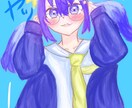 可愛い系のイラストお描きします 可愛い系の一枚絵を頑張ってかきます！ イメージ4
