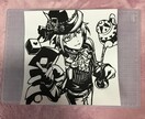 お好きな画像の切り絵をお作り致します 部屋の飾りやプレゼントに困っている方にオススメです! イメージ7