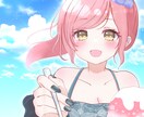 歌ってみた動画等のイラストを制作いたします 歌い手さん！VTuberさん！キャラの個性を大切に描きます イメージ1