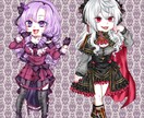 かわいいミニキャライラスト作成します キラキラかわいいイラストを作成します。 イメージ4