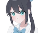 GW限定　表情差分3つ付き！胸上イラスト描きます 期間限定の特別価格！SNSアイコンや動画に使える表情セット イメージ3