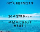 チャット式でなんでもお話聞きます 恋愛、子育て、愚痴なんでもどうぞ☆ イメージ1