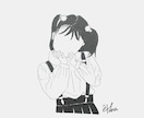 シンプル好きさん集まれ！線画イラストを作成します ご家族、ご友人、ペットとの思い出をアートにしてみませんか？ イメージ5