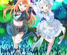 ｖtuber・版権・立ち絵・キラキラ男女絵描きます 周年・誕プレ・夢絵・版権キャラやｖ・配信スチルなどご用意 イメージ4