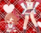 可愛い立ち絵とミニキャラを描きます 背景は指定もお任せも大丈夫です イメージ1