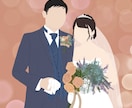 お写真から韓国風のおしゃれなイラストにします 結婚式はもちろん、アイコンやプレゼントにもおすすめ！ イメージ10