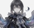 中性的・儚い雰囲気のアイコンイラスト描きます 透明感のあるキャラクターを丁寧に制作します！ イメージ1