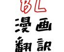 漫画の翻訳(日=>韓)効果音まで翻訳します BL漫画OK、ジャンル関係なく漫画なら全部翻訳します。 イメージ1