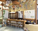 外観・内観のイメージパースを作成致します 住宅、店舗、オフィス等の造園・外構・内装デザインを承ります。 イメージ3
