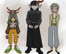 個性的でカラフルなイラストを描きます 個性的で可愛いイラストをご提示します！ イメージ4