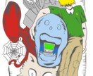 先着ラスト１件　コミカルなイラストを描きます 他にない、使いやすくオシャレでユーモアあるイラストを イメージ8