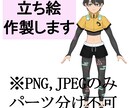 立ち絵作成します YouTubeやTRPG使用できる立ち絵を作成します。 イメージ1