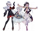 キャラクターイラスト制作します TRPG・ゲーム・動画・音声作品に使用したい方に イメージ6