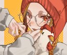 人物イラスト制作 厚塗りで用途にあった絵を描きます 商用可！アイコン＊立ち絵＊歌ってみたサムネ等幅広く制作します イメージ5
