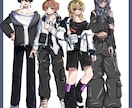 TRPG、ゲーム等立ち絵制作受け付けます 出来るだけご希望に添ったイラストを提供します！ イメージ4