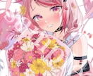 きれいかわいい女の子のイラスト描きます 目を引く凝ったイラストをご希望にそって制作します！！ イメージ5