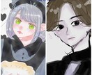 絵柄のテイスト多め✿アイコン作成などします アイコンイラスト/キャラデザ/絵柄テイスト多数 イメージ4