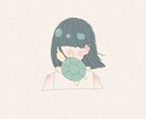 あわい、表情を描かないイラスト・アイコンを描きます ご依頼主様の世界観をイラストに イメージ5