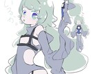 オリジナルキャラクターのデザインいたします かわいくて特徴的なキャラデザならおまかせください。 イメージ2