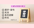 国語の学習方法についてアドバイスいたします 漢字、文法、長文読解……国語学習に苦戦中の方へ イメージ1