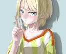 かわいい！かっこいい！エモい一枚絵イラスト描けます 他には描けないキャラクターの魅力を惹き出す一枚絵を描きます！ イメージ10