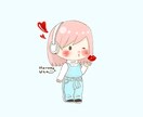 ゆるくて可愛いイラスト描きます SNSで使えるイラストアイコン描きます。 イメージ1
