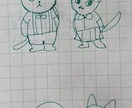 ペットのイラスト、スタンプや絵文字を描きます 愛するペットたちのイラストを描かせてもらえませんか？ イメージ4