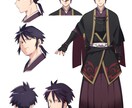 アニメ風にアイコン、活動絵描かせていただきます 男性キャラを描くのが得意です！素敵な一枚に仕上げます イメージ5