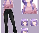 特別価格！追加料金ナシ！立ち絵、スチル描きます ストーリー重視のTRPGを視覚でも楽しみませんか？ イメージ6