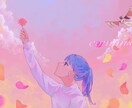 透明感のある一枚絵をお届けします YouTubeサムネイル／歌ってみた／観賞用等 イメージ5