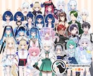 VTuber用高可動域Live2D制作します 企業実績有￤初心者〜現役Vまで安心の丁寧対応 イメージ8