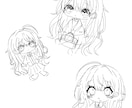 愛おしい！ミニキャラ描きます 商用利用可！グッズ用やアイコンなどに最適です イメージ2